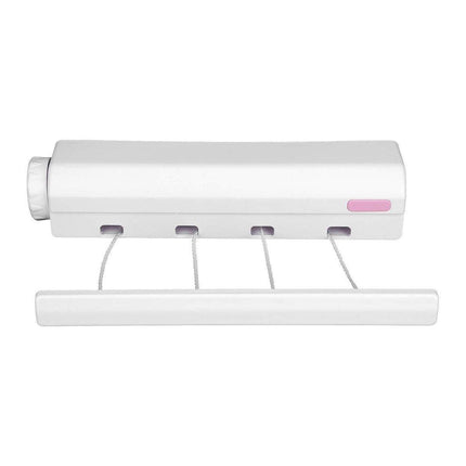 Wall Mounted Clothes Hanger Dryer Clothesline Laundry Washing Line Drying Rack