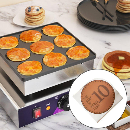 100pcs Food Packaging Gold Coin Box Paper Packaging Boxes for Sweets and Gifts