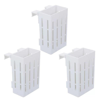 Hydroponic Plant Storage Rack Fish Tank Decoration Square Aquarium Basket Holder