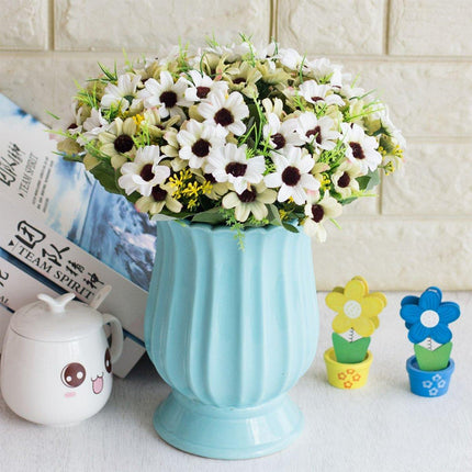 6pcs High End Artificial Flowers for Home Decoration Realistic Faux Floral