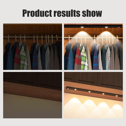 Ultra-Thin Intelligent LED Motion-Sensing Light Bar Rechargeable Strip Lamp