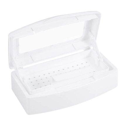 Manicure Disinfection Box for Tools Supplies Cleaning and Soaking Nail Care Kit