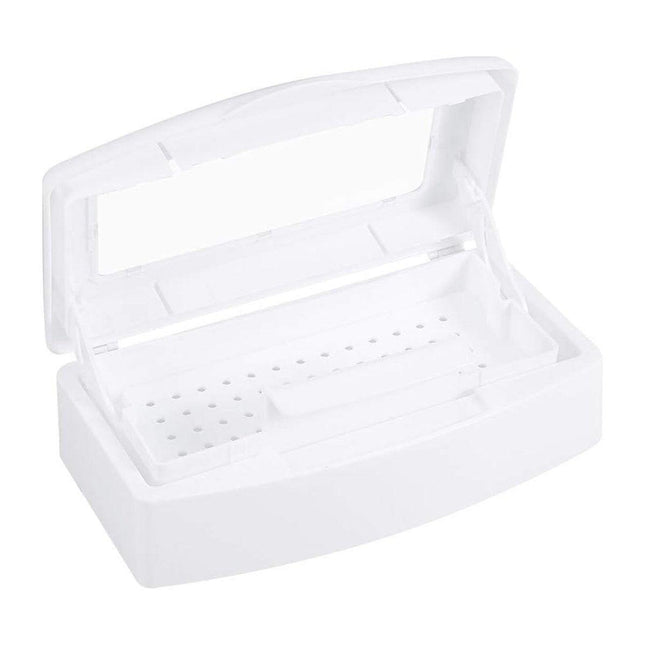 Manicure Disinfection Box for Tools Supplies Cleaning and Soaking Nail Care Kit