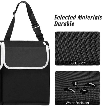 Car Trunk Seatback Storage Bag Multifunctional Organizer for Vehicle Accessories