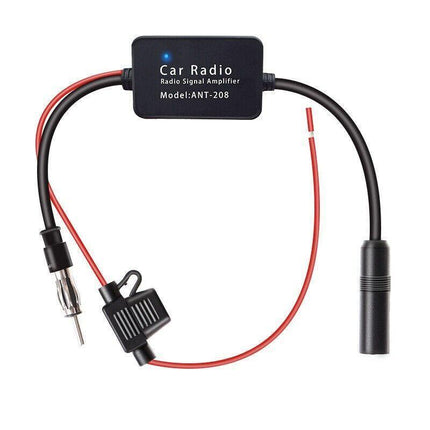 Car Hidden Aerial Radio Antenna Signal Booster Amplifier Strengthen 25db 12V AU - Aimall