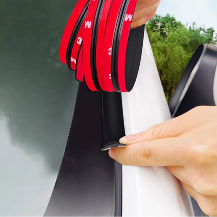 Car Windshield T-Shape Sealing Strip Window Gap Weatherproof Trim Roof Seal