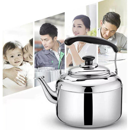 Large Capacity Stainless Steel Kettle for Home Restaurant Induction Cooker Safe