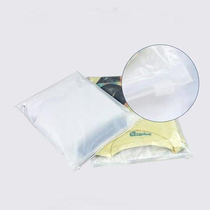 300PCS Zip Lock Plastic Bags Reclosable Resealable Zipper Pouch for Clothes Bag Aimall