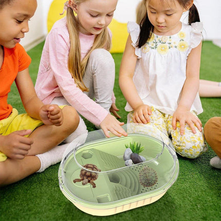 Household Large Turtle Jar Plastic Tank For Pet Reptile Turtle Care Supplies