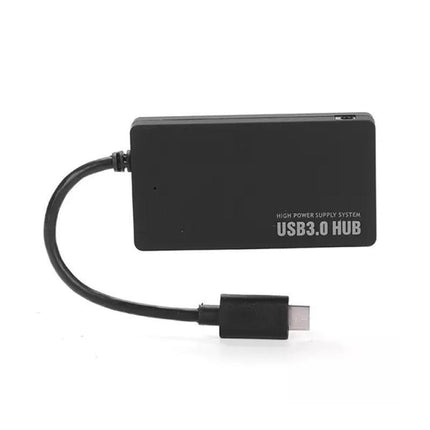 USB Type-C 3.0 4 Port Multi Extension HUB Expansion High Speed Silm - Aimall