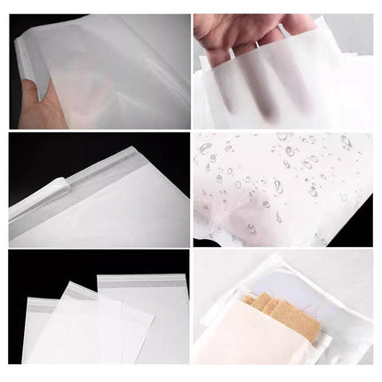 50PCS Eco-Friendly Biodegradable Translucent PaperBags Greaseproof Glassine Bags