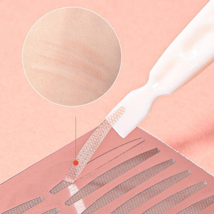 Eyelid Tape Stickers 120Pcs Natural Invisible- Adhesive Eye Lift Strips Tool - Aimall