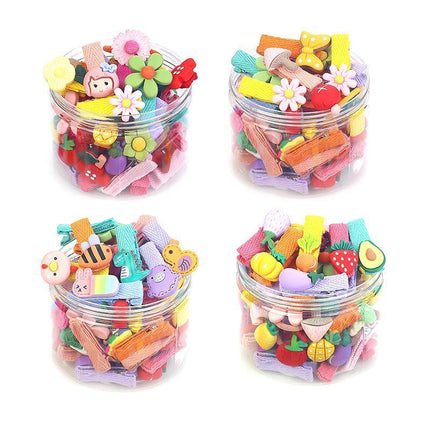 26PCS Hair Clips Pretty Hairpin Snap Bow Toddler Girls Baby Pin Hair Kids Child - Aimall