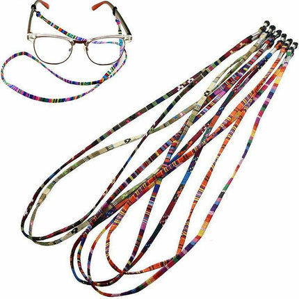 5 PCS Colorful Sunglasses Strap Eyeglass Chain Reading Glasses Holder Neck Cord - Aimall