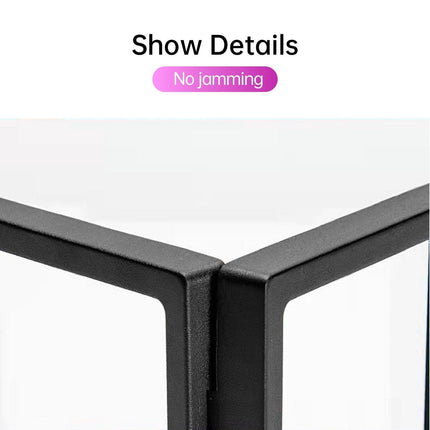 10pcs Transparent PE Film Display Box Jewelry Packaging Storage Box Container