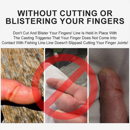 2PCS Fishing Casting Finger Guard Surf Aid Tool Protector Accessory Beach Gear