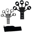 Finger Exerciser Strength Gripper Forearm Trainer Hand Grip Strengthener Therapy - Aimall