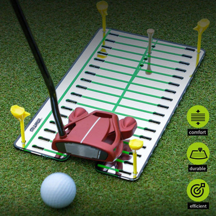 Golf Putting Mirror Swing Trainer Indoor Practice Accessories Training Aid