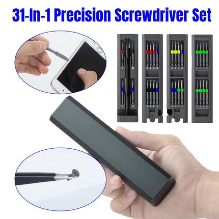 Multi-use Magnetic Precision Screwdriver Set Quick Change 31 in 1 Household Tool