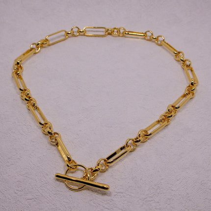 Chain Vintage OT Clasp Necklace Elegant Jewelry for Women Fashion Necklace