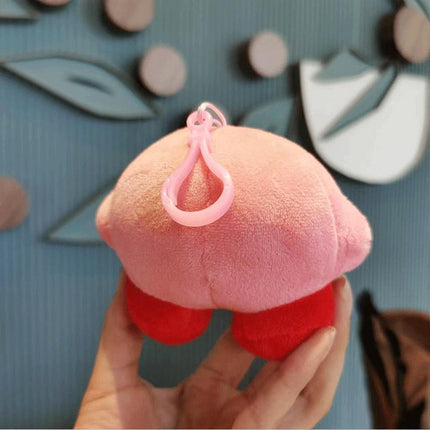 Star Kirby Plush Doll Toy Waddle Dee Doo Game Bag Pendant Keychain Toy AU - Aimall
