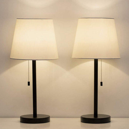 Modern Simple Zip Table Lamp Bedside Lamp for Hotel Bedroom Study Reading Light