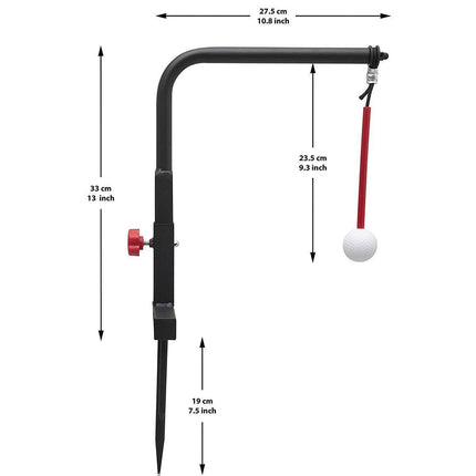 Golf Swing Training Aid Professional Indoor Outdoor Practice Tool for Beginners