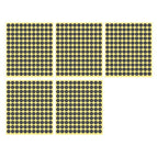 13mm 132 Dots - 5 Sheets