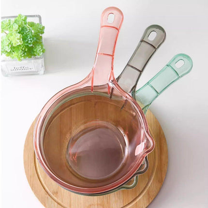 6pcs Household Kitchen Plastic Ladles Durable Cooking Utensils for Soup Serving
