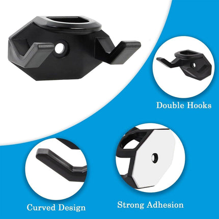 10PCS Self Adhesive Hat Rack Display Hooks Wall Door Baseball Cap Holder Hanger