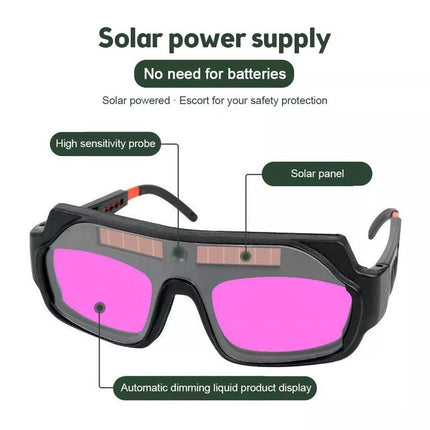 Protective Welding Glasses Anti Glare Eyewear for UV Protection