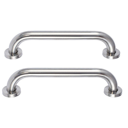 2X Stainless Steel Bathroom Shower Grab Bar Safety Handrail Wall Support Handle