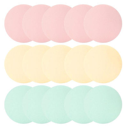 20PCS Powder Makeup Sponges Round/Square Foundation Blender Sponge Powder Puff - Aimall