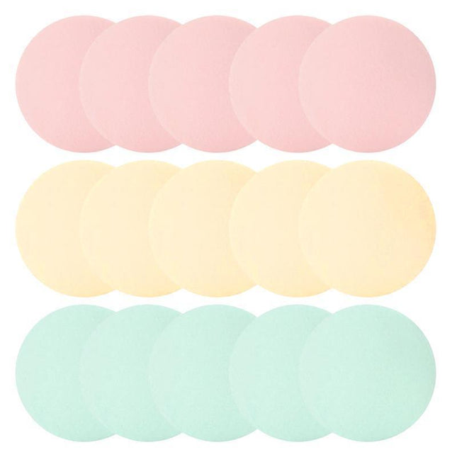 20PCS Powder Makeup Sponges Round/Square Foundation Blender Sponge Powder Puff - Aimall