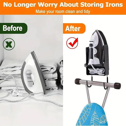 Iron Stand Double Hook Storage Rack Hanging Iron Holder for Home Organisation