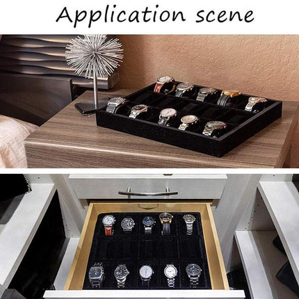 Luxury Watch Storage Tray Organizer Display Stand for Watches and Jewelry Holder