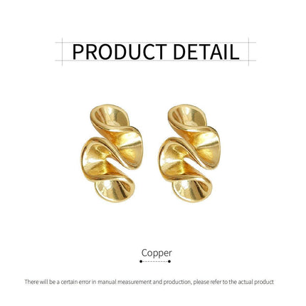 Small Premium Touch Earrings Stud Simple Elegant Design Fashion Jewelry