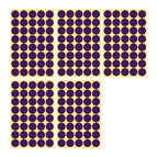 25mm 40 Dots - 5 Sheets