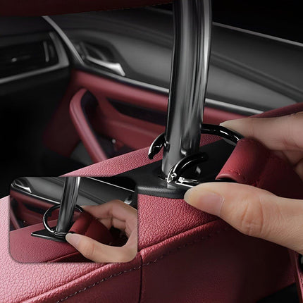 1PCS Multifunctional Car Seat Back Hook 3 in 1 Car Purse Holder Vehicle Hanger - Aimall