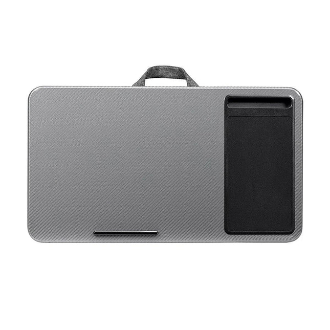 Multi Functional Laptop Desk with Cushion and Mouse Pad for Computer and Tablet