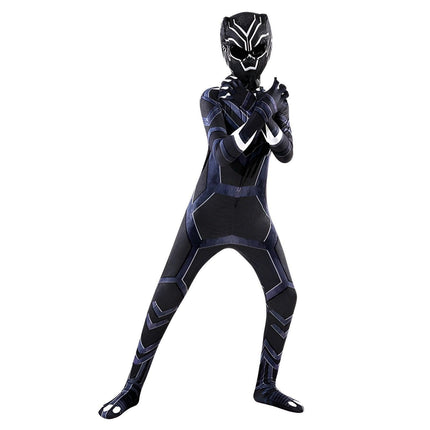 Anime Movie Same Cosplay Halloween Children's Adult Leotard Headwear Deadpool Black Panther