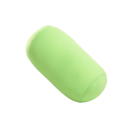 Solid Color Cylindrical Foam Particle Pillow Multi-Functional Neck Waist Support
