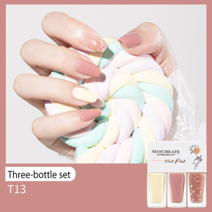 Fashion 11 Styles 3 in 1 One Step Gel Nail Polish Quick Drying Gel Varnish 12ml - Aimall