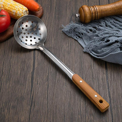 5pcs Stainless Steel Spatula Soup Spoon Kitchenware Set for Household Cooking