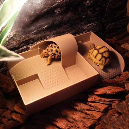 Turtle Basking Platform Floating Habitat Aquarium Climbing Dock for Reptiles