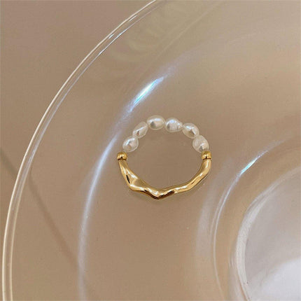 Gentle Adjustable Elastic Rope Ring for Women Stretchable Jewelry Fashion