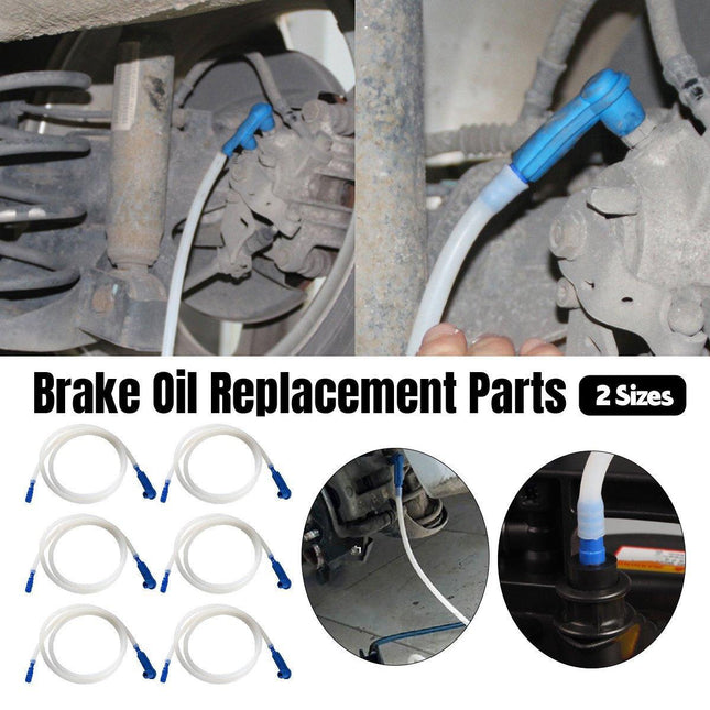 3X Brake Hose Car Brake Bleeder Hose Brake Oil Bleeder Oil Replacement Tool