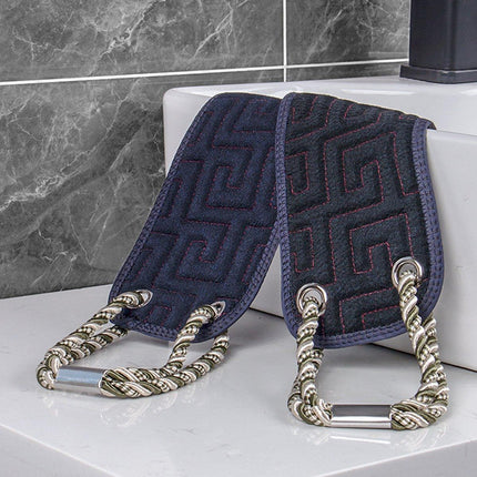 3PCS Long Strip Back Towel Exfoliating Shower Scrub Body Wash Cloth Bath Strap