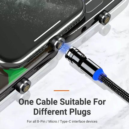 540° Rotate Magnetic Charging Cable For TypeC - Aimall