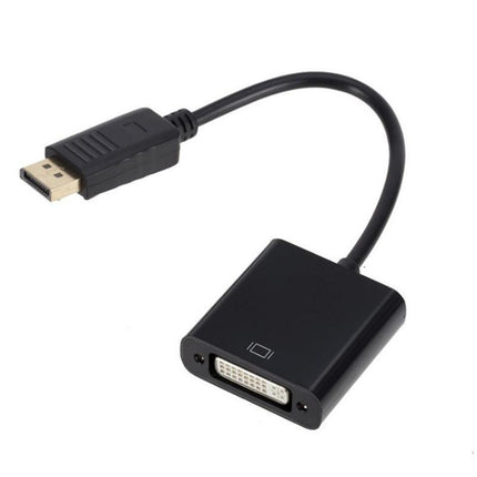DisplayPort DP Male to DVI Female Display Port Adapter Cable Converter HD 1080P - Aimall